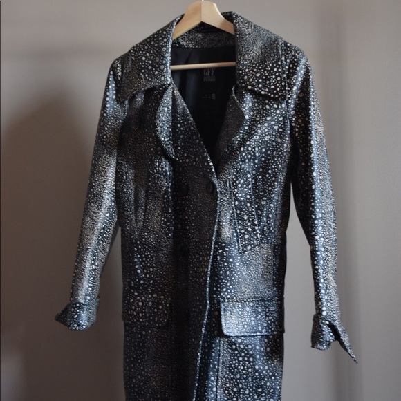 Vintage Gianfranco Ferré Leather Trench coat - Picture 1 of 7